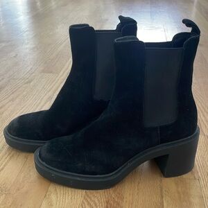Dolce Vita Gunner black suede boots - size 8